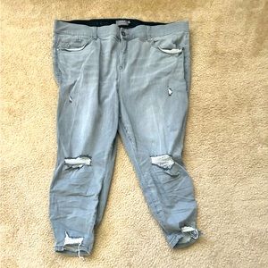 Torrid Distressed Skinny Jeans